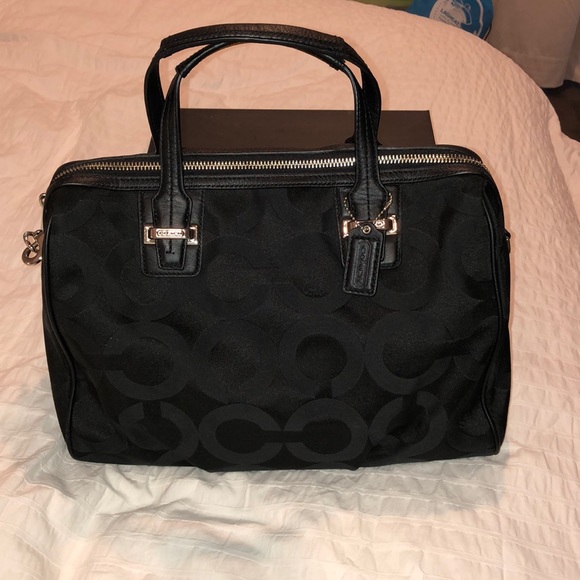 Coach Bowling Bag with Cross Body Strap - Picture 5 of 7